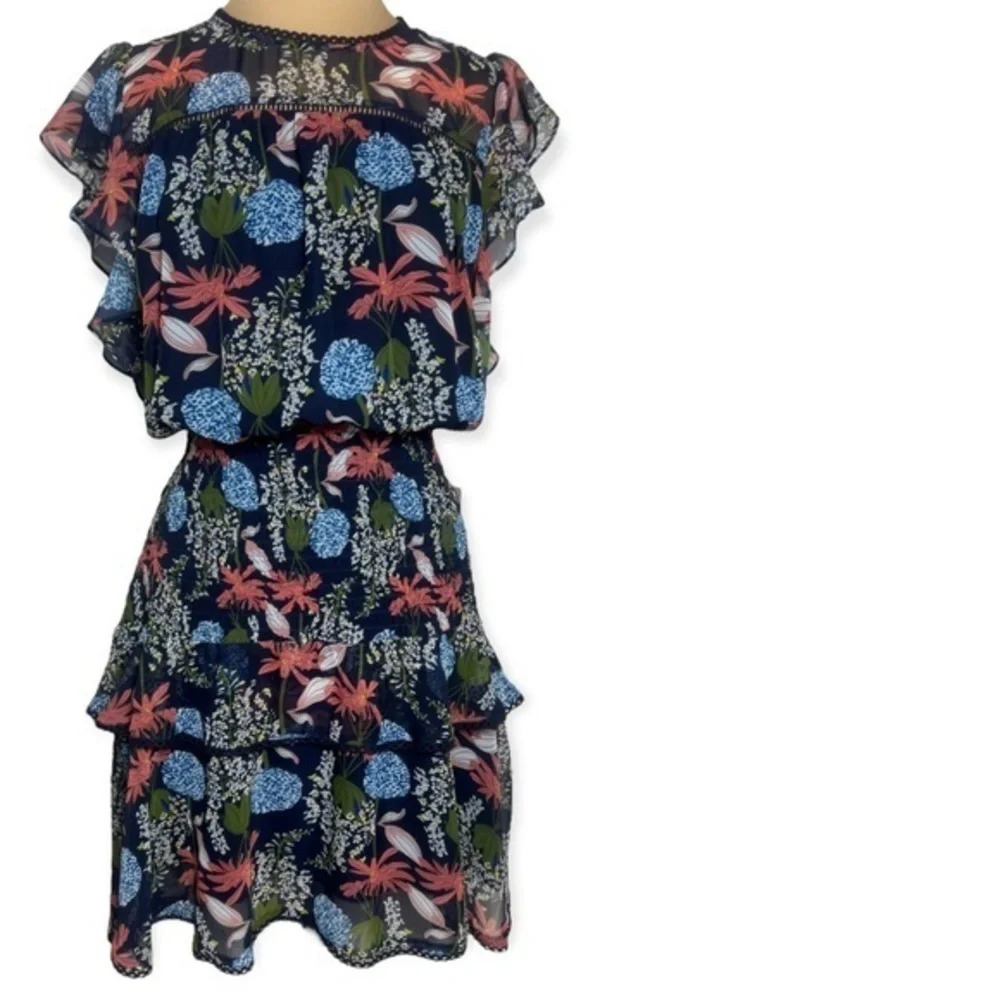 Chelsea 28 size XL floral dress with ruffles - Picture 5 of 12